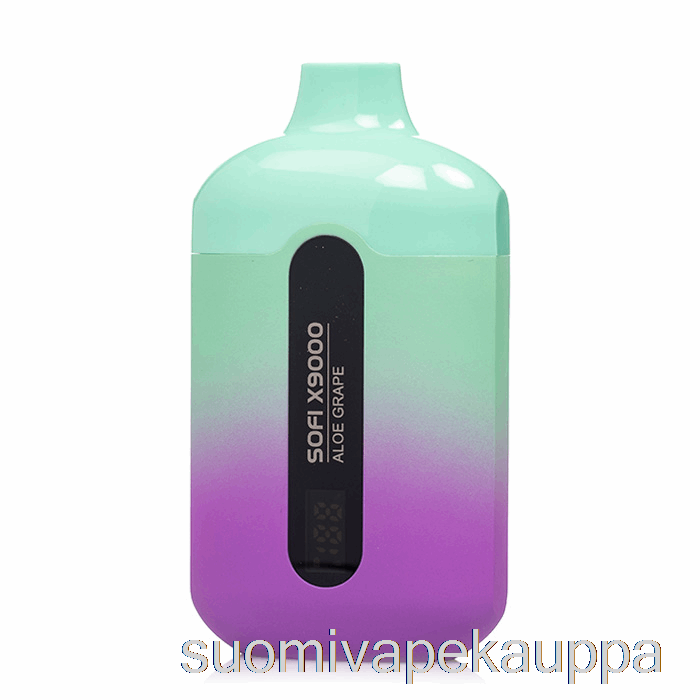 Vape Netistä Sofi X9000 Smart Kertakäyttöinen Aloe Grape